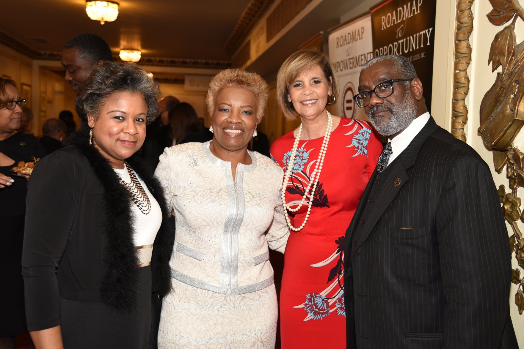 Trish Freeland, Maureen Brinkley, Rita McMillan, Michael Holmes